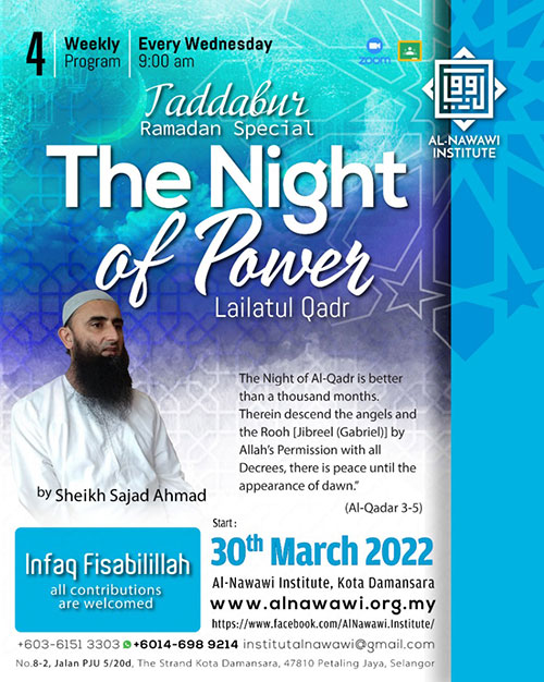 The Night Of Power Al Nawawi